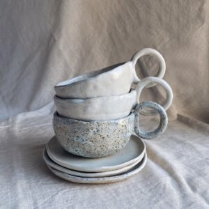 Vintage rustic cup